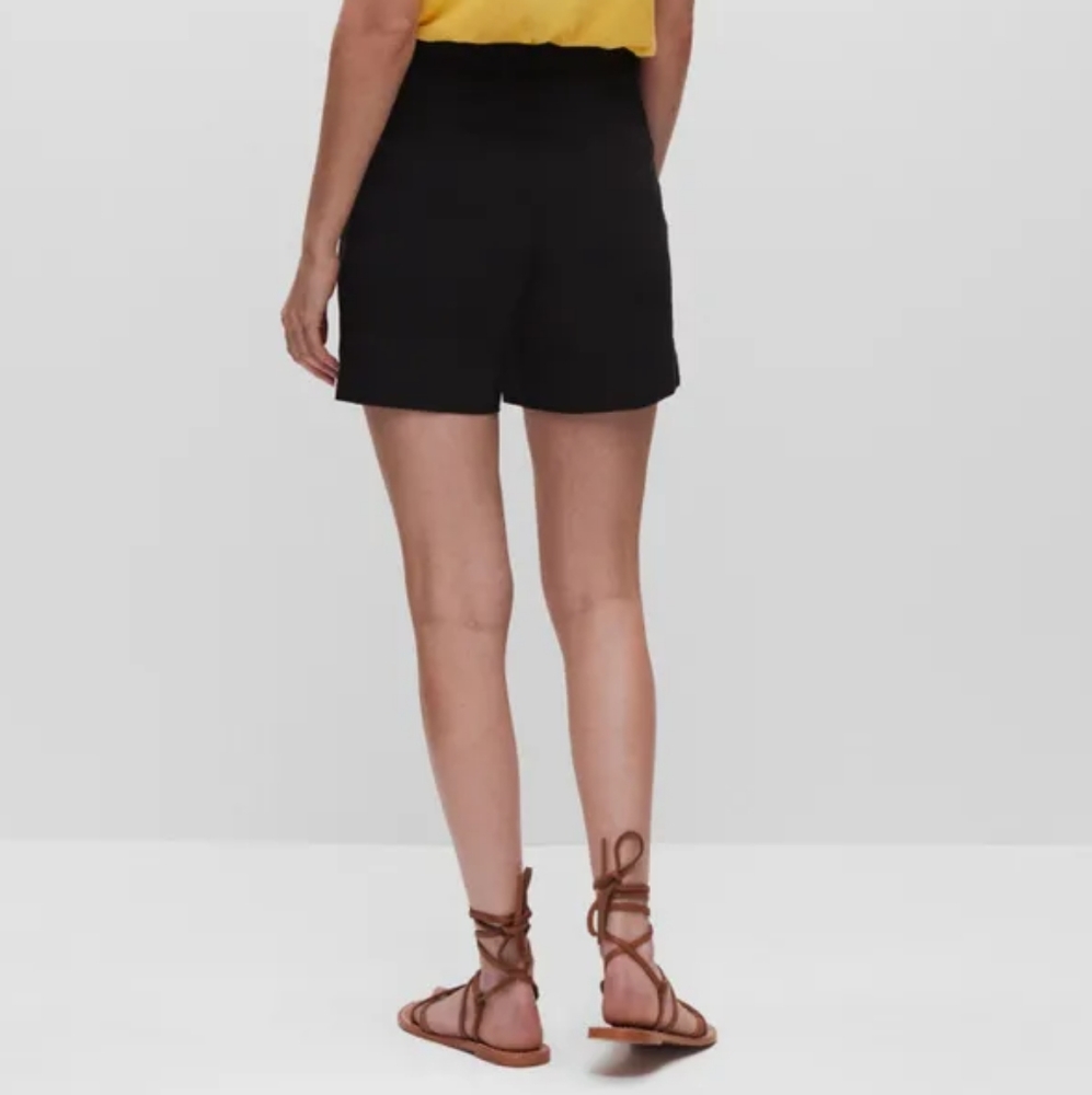 Melanie Lyne Pull-On Bengaline Shorts - Picture 2 of 3